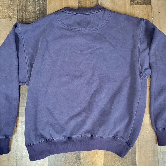 Atlanta Braves Baseball Crewneck Sweater MLB Vintage 90s Majestic Mens‎ Large - Picture 6 of 9